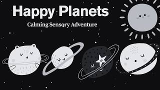 Baby Bear | Happy Planets  | Visual Tracking and Calming Music