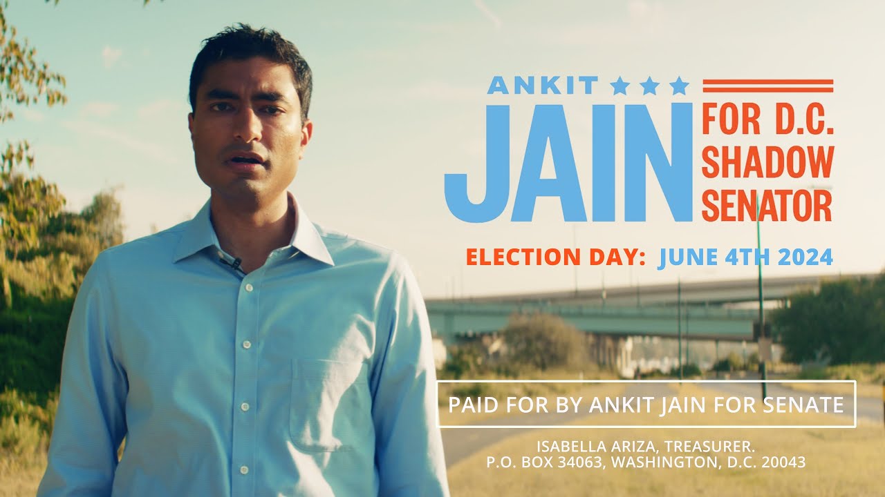 Ankit Jain for D.C. Senator Digital Ad - YouTube