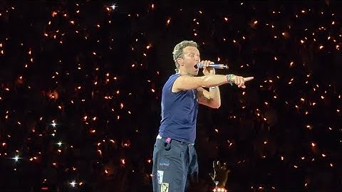 Coldplay - Fix you (live) - @coldplay Toronto