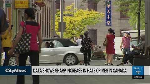 Canada sees sharp rise in hate crimes, data reveals