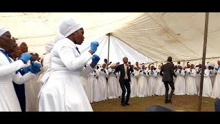 Awuthengwa Ngemali  Apostles Choir Sealing Service Under Os Jj Mtshali  Nquthu 01 March 2025