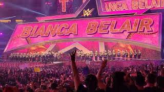 Bianca Belair Wrestlemania 38 Entrance & New Raw Women's Champion