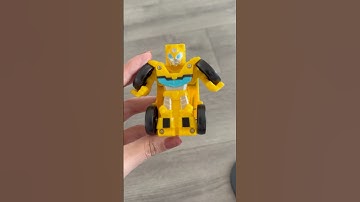 Transformers Playskool Heroes Rescue Bots Academy Mini Bot | Bumblebee #asmr #bumblebee #transformer