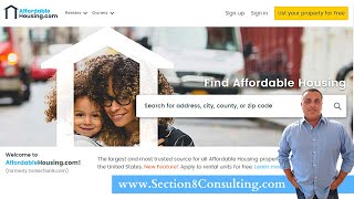 Go Section 8 & www.AffordableHousing.com Section 8 - Texas, Florida, California