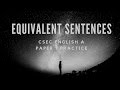 Equivalent Sentences Explained