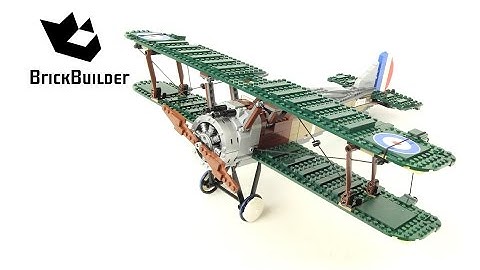 Lego Creator 10226 Sopwith Camel - Lego Speed Build