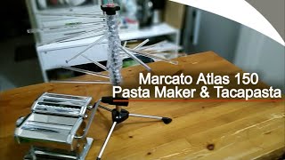 Unboxing Marcato Atlas 150 Pasta Maker (plus Tacapasta Drying Rack)