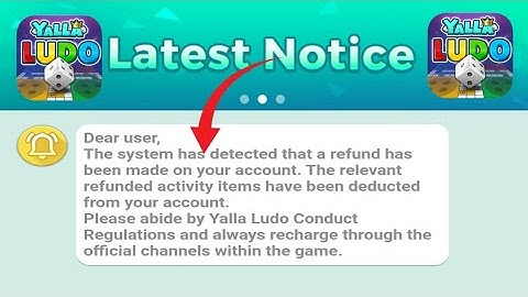 Yalla Ludo System Problem 2025 | Yalla Ludo Latest Notice 2025