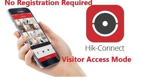HikConnect | Visitor Access Mode | Mobile View