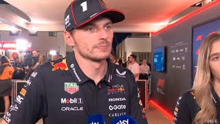 Max Verstappen Post-Race Interview F1 2025 Abu Dhabi Grand Prix