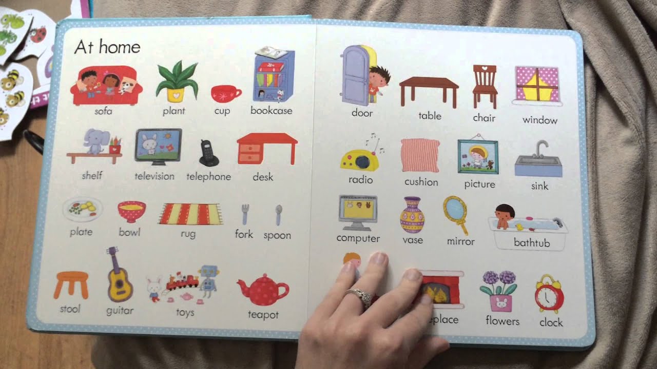 Picture word book