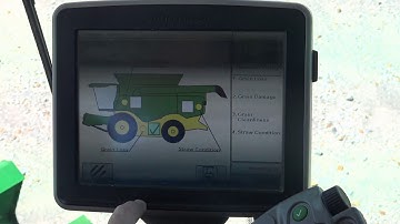 John Deere S600 Series Interactive Combine Adjustment ICA Set Up