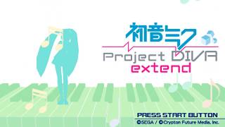 Hatsune Miku: Project DIVA Extend - Title Screen BGM