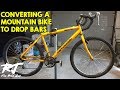 Convert Mountain Bike To Drop Bars for Touring/Monster Cross/Gravel Bike