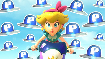 Beating as many P-Switch Missions in 1 HOUR. [Mario Kart World]