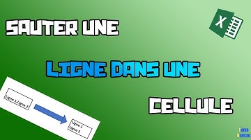 Comment sauter une ligne dans une cellule Excel ?