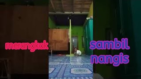 Bayi lucu belajar merangkak sambil nangis - gavin