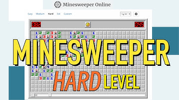 Minesweeper - Hard Level Gameplay