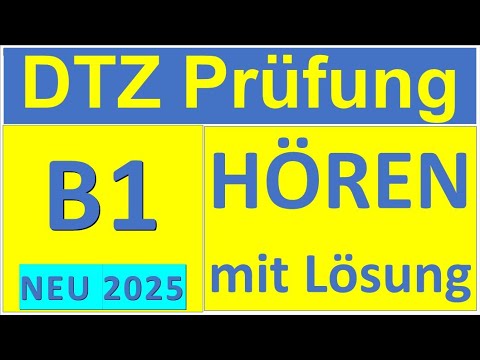 DTZ Prüfung B1,