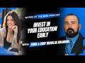 Words of the Wise Podcast: Chief Nicholas Holbrook — Invest in Your Education Early