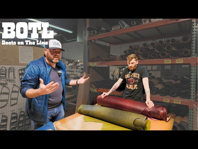 A Whole rainbow of Leather options! | BOTL - YouTube