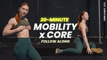 20 Min. Mobility & Core Routine | FUN Full Body Flow | No Repeats, Follow Along