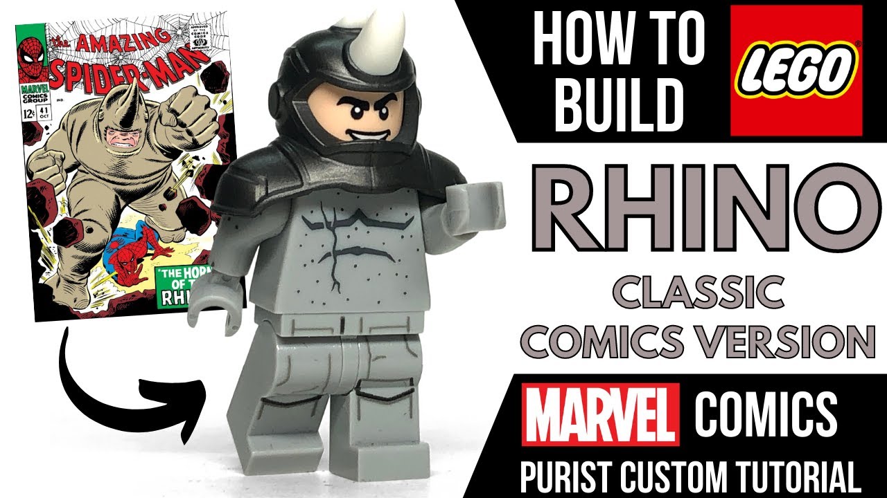 lego rhino marvel