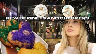 A Night at Port Orleans French Quarter | Bananas Foster Beignets | Gumbo and Checkers by pixiedustedphoebe 4,885 views 3 months ago 14 minutes, 15 seconds