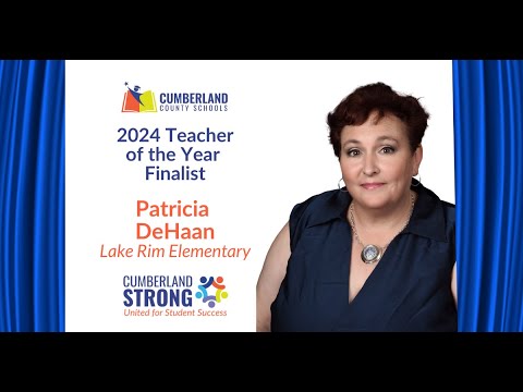 2024 Teacher of the Year Finalist, Patricia DeHaan, Lake Rim Elementary School