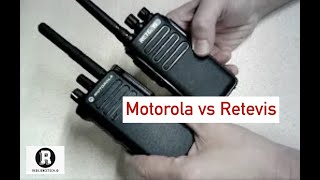 Retevis RT10, Retevis RT81, and Motorola XPR7350 MotoTRBO Comparison