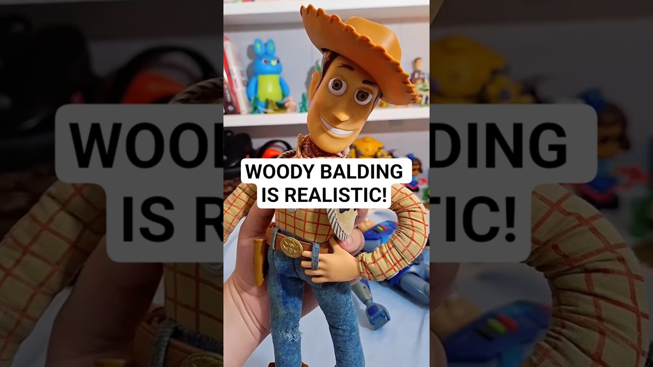 WOODY IS GOING BALD! 🤠 #toystory #toystory5 #woody #pixar #shorts