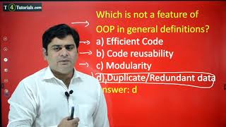 OOP MCQs#1: Which is not a feature of OOP in general definitions