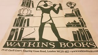 Watkins Books tour 2019 - (probably the best esoteric bookshop in the world!)