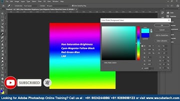 10.How to use Color Picker and Eyedropper Tool in Photoshop _ Color Settings Tutorial #10