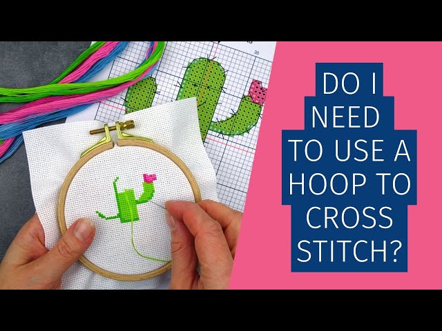 How to use floss drops to organise your embroidery threads for cross stitch  