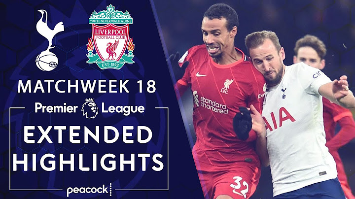 Tottenham Hotspur v. Liverpool | PREMIER LEAGUE HIGHLIGHTS | 12/19/2021 | NBC Sports