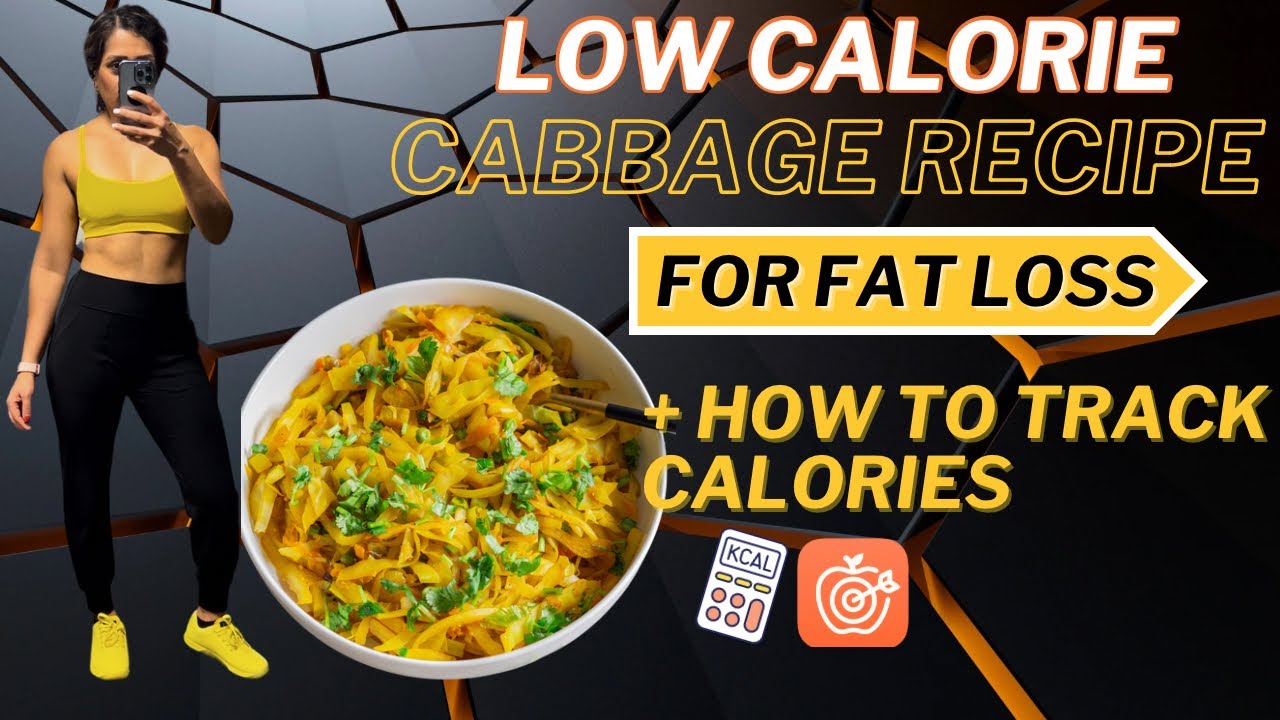 Low Calorie Sauteed Cabbage Recipe for FAT LOSS How to count calories