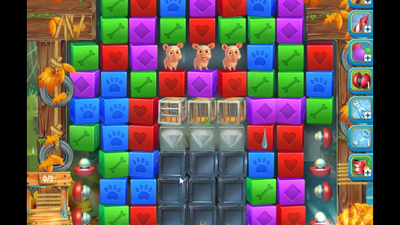 Pet Rescue Saga, Pet Island,26th June 2017, level 5 😈 ►TOBIAS DEAMON◄
