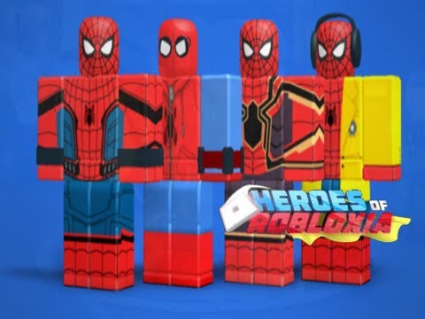 Spider Man Joins The Heroes Of Robloxia Heroes Of Roblox Event - new spiderman event roblox heroes of robloxia youtube