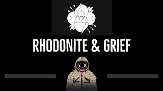 La Dispute • Rhodonite &amp; Grief (CC) 🎤 [Karaoke] [Instrumental Lyrics]