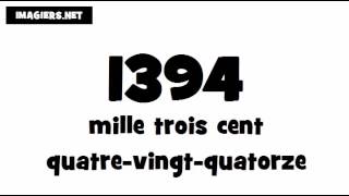 How to say 1394 in French screenshot 1