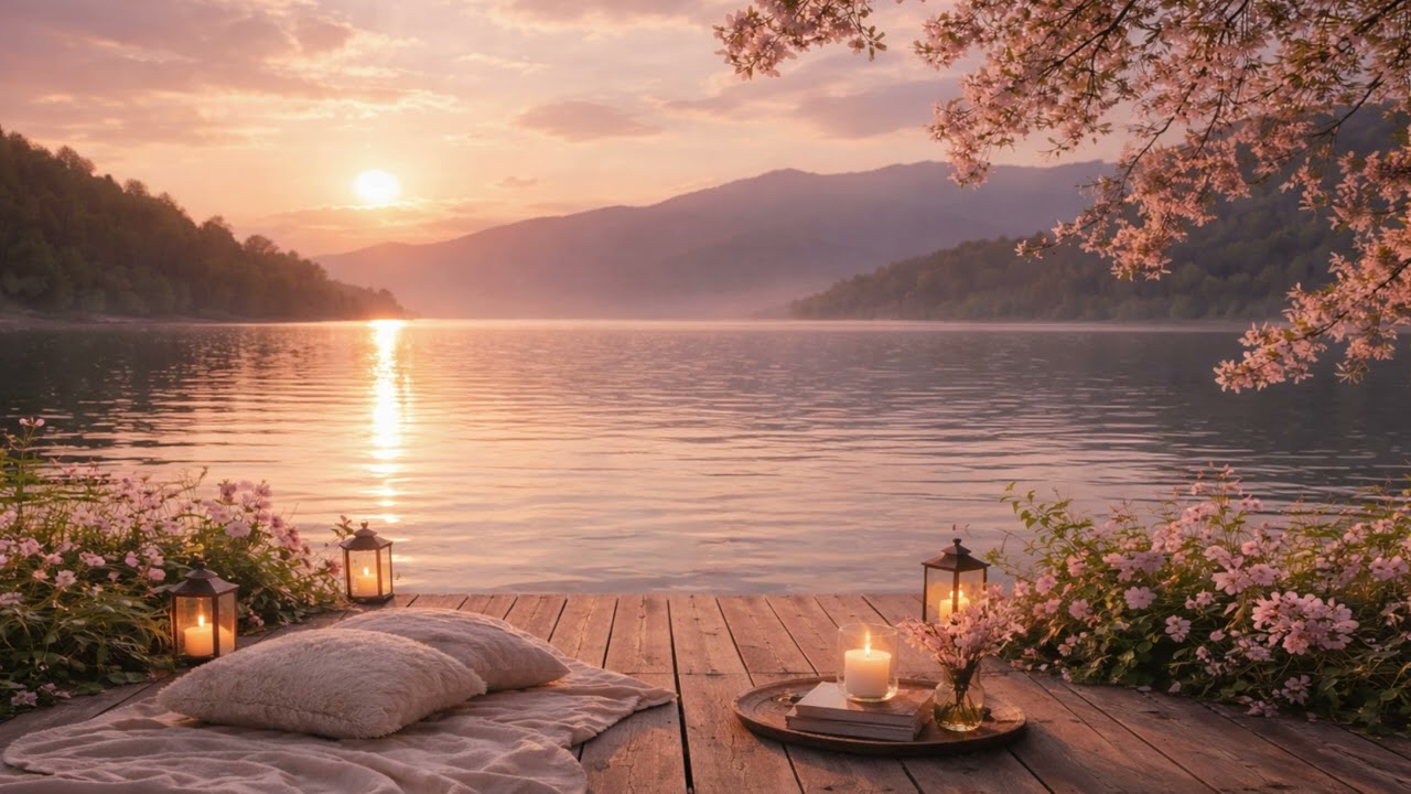 Feel the Calm 🌿 | Peaceful Aesthetic Nature with Soft Piano Music