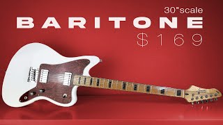 $169 Baritone - 30' Scale - Stainless Steel Frets - Bone Nut