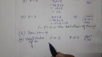 Q.3,EXERCISE 4.1,Simple Equations, Chapter 4, Class 7,Mathematics,trial and error method