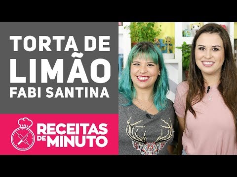 TORTA DE LIMÃO - FEAT - FABI SANTINA - Receitas de Minuto #320