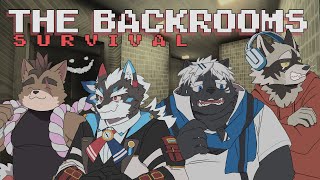 【The Backrooms Survival】オレ達マブダチ。ワンナイトで終わんない友情。