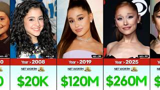 💰 Ariana Grande Net Worth Evolution (2000–2026) 💎🔥 | From $0 to $280M!