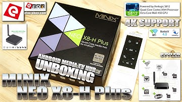 MINIX NEO X8-H Plus [UNBOXING] UHD/4K, Android 4.4.2 Smart TV Box, 2GB/16GB, Mali-450