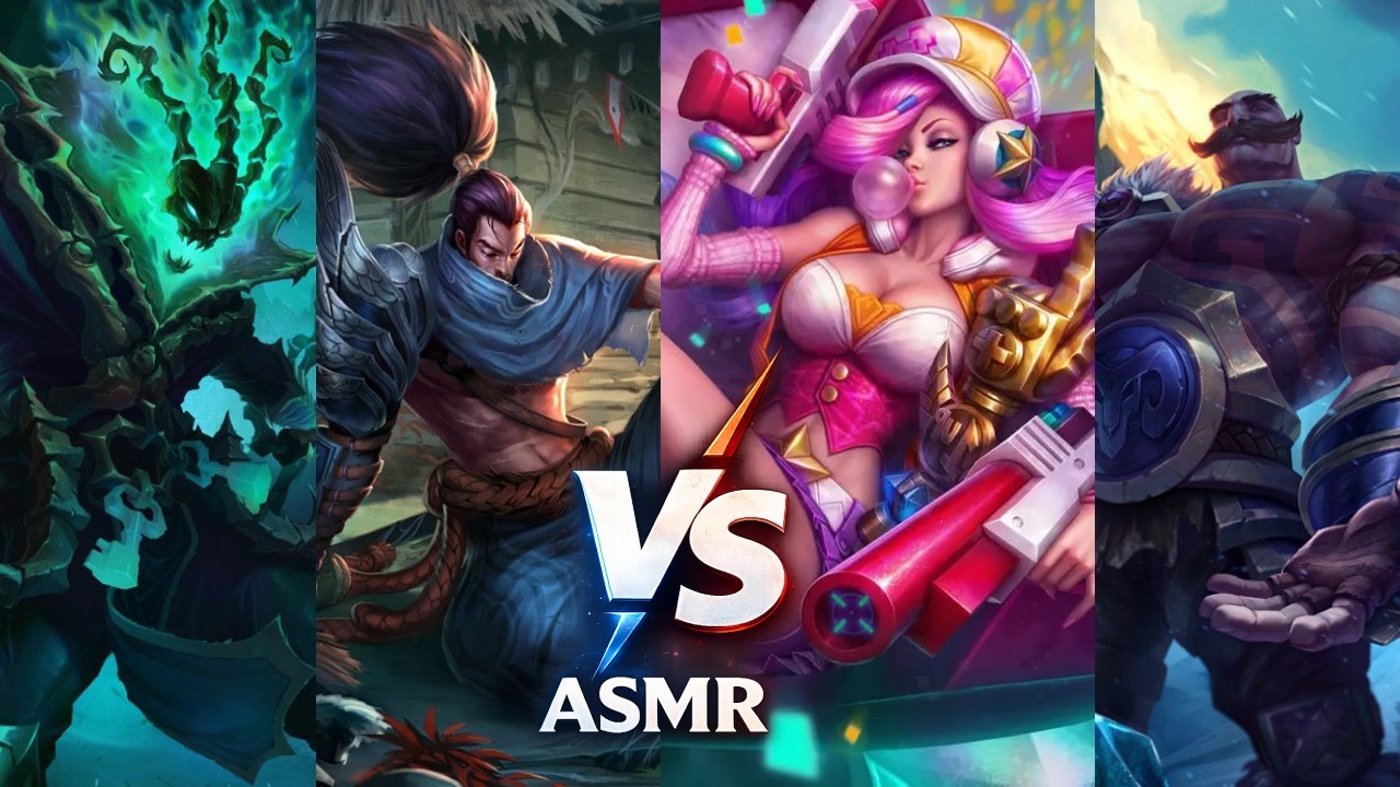 ASMR – Yasuo ADC + Thresh… cette botlane tourne au chaos