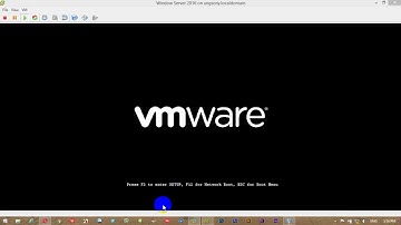 Training VDO~5.how install window server 2016 on vmware ESXI 6